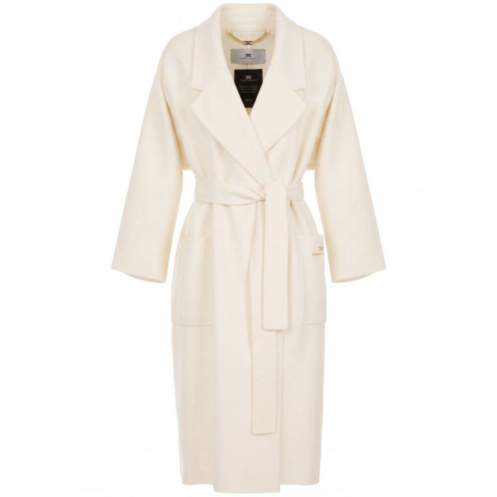 Elisabetta Franchi Women Double Breasted Coat